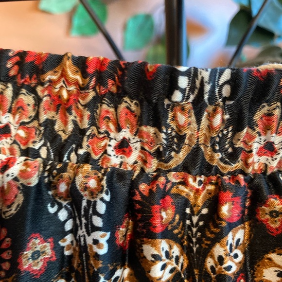 Max Studio | Zoey Pleat Midi Skirt, Sz L, Floral, NWT - Picture 3 of 11